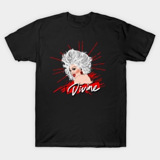 DIVINE 80S RETRO STYLE T-Shirt